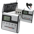 FM Scanner Radio and Digital Clock